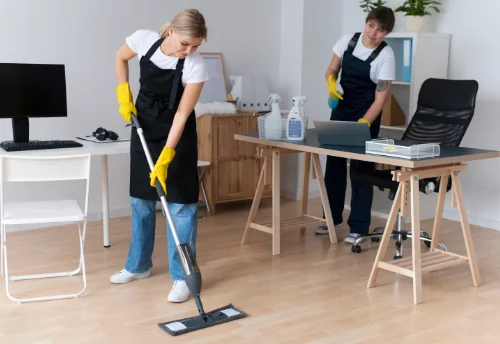 Nettoyage de bureau professionnel à Clézentaine