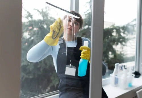 Nettoyage de vitres intérieures et extérieures à Clézentaine
